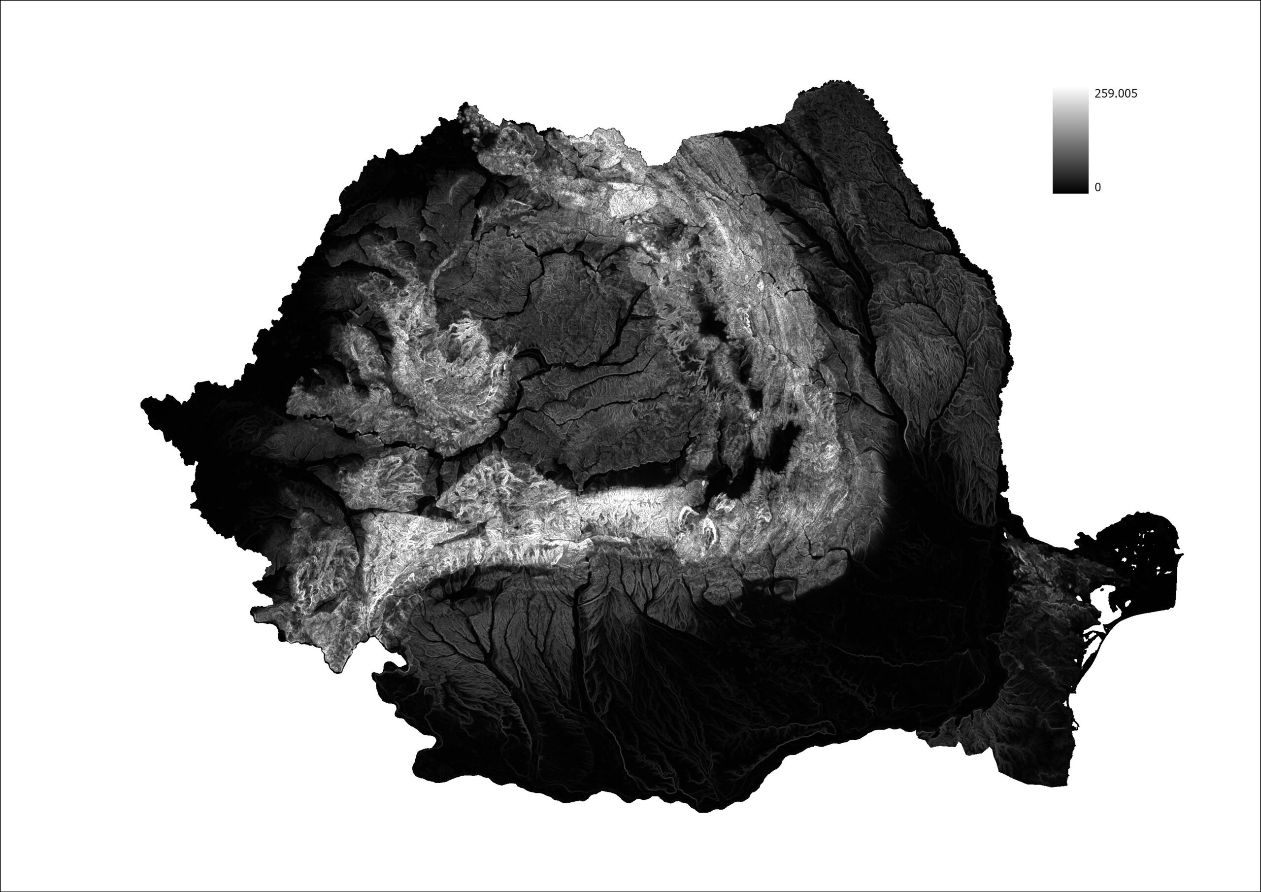 Criterii Geografice și Topografice – Variația Altitudinii într-o Rază Determinată (la scară regională)